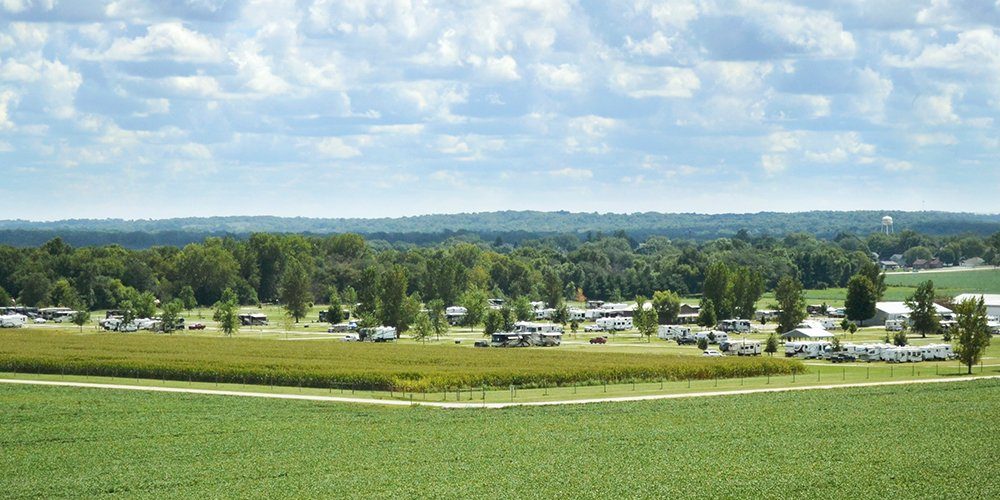 Amana RV Park and Event Center view