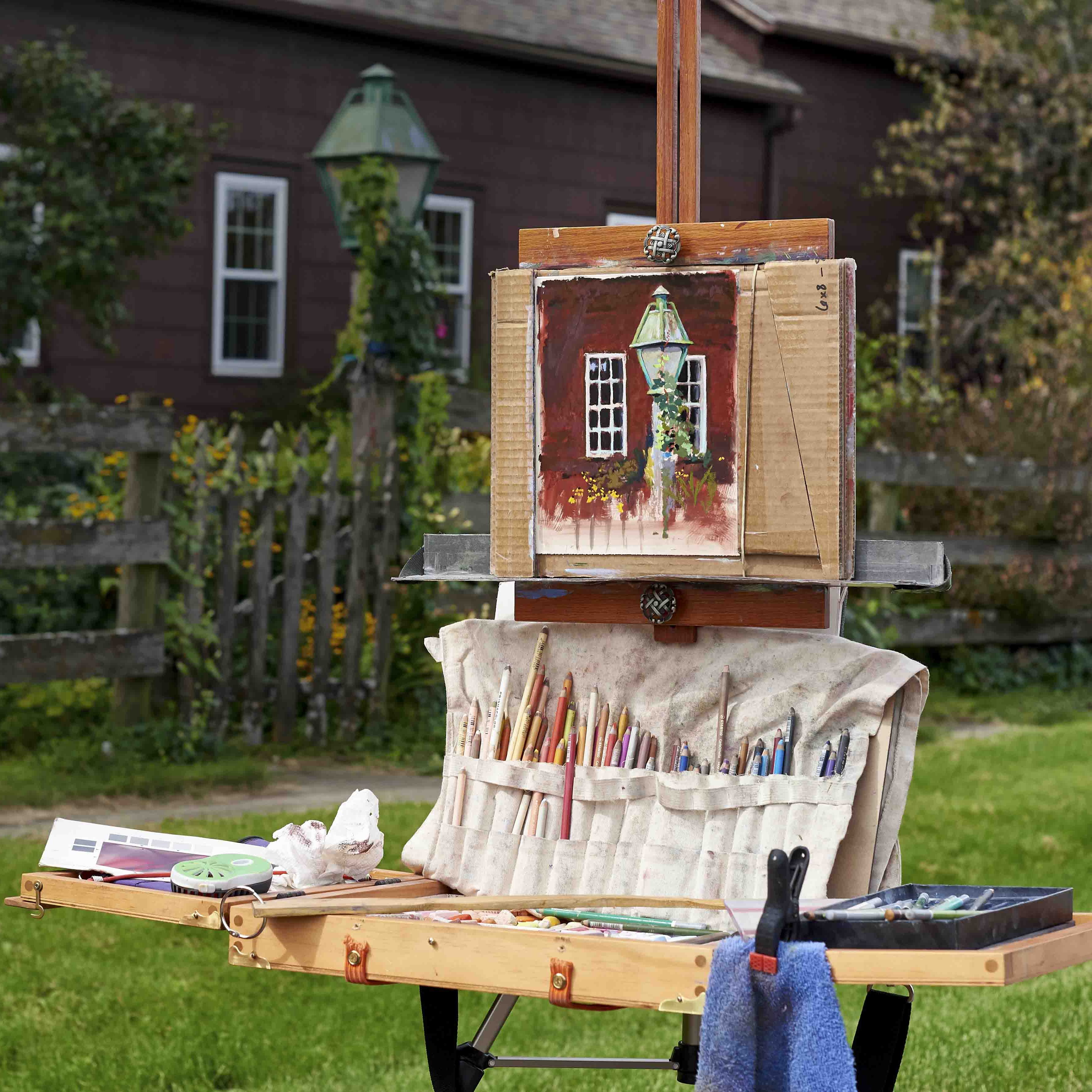 Lothar Beyer artwork in the Amana Colonies