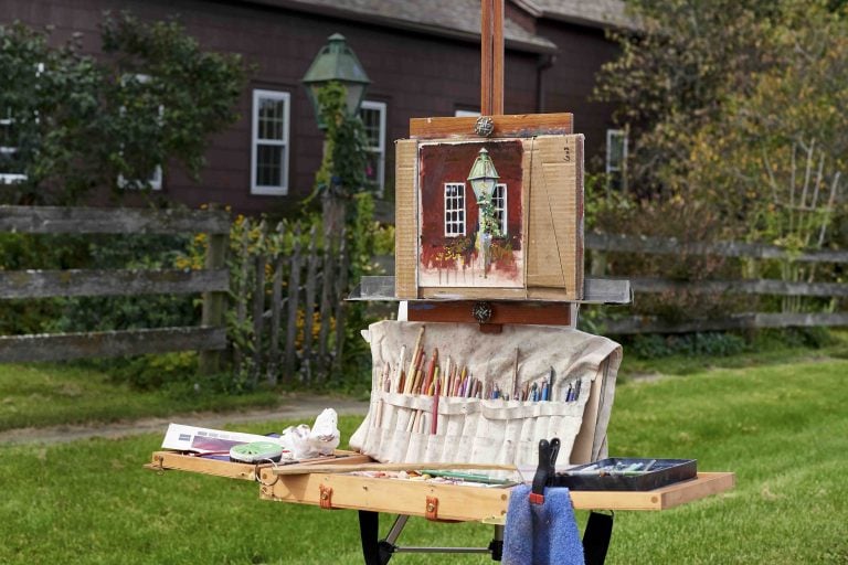 Lothar Beyer artwork in the Amana Colonies