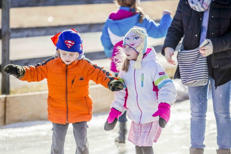 Amana Colonies Winterfest Ice Skating