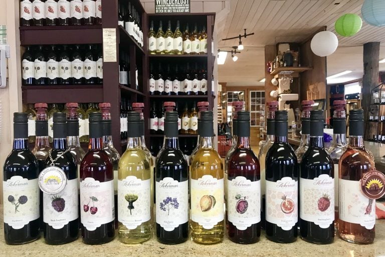 Ackerman Winery Award Winning Wines in Amana Colonies, Iowa