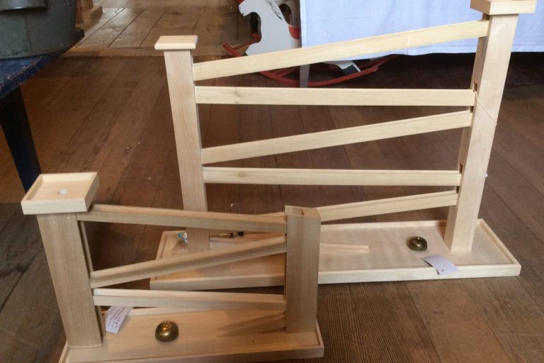 Klicker Bahn: Wooden Marble Highway (small and large) 2