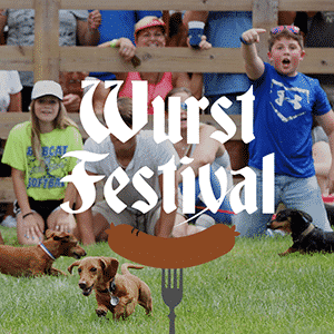 Wurst Festival at Amana Colonies logo