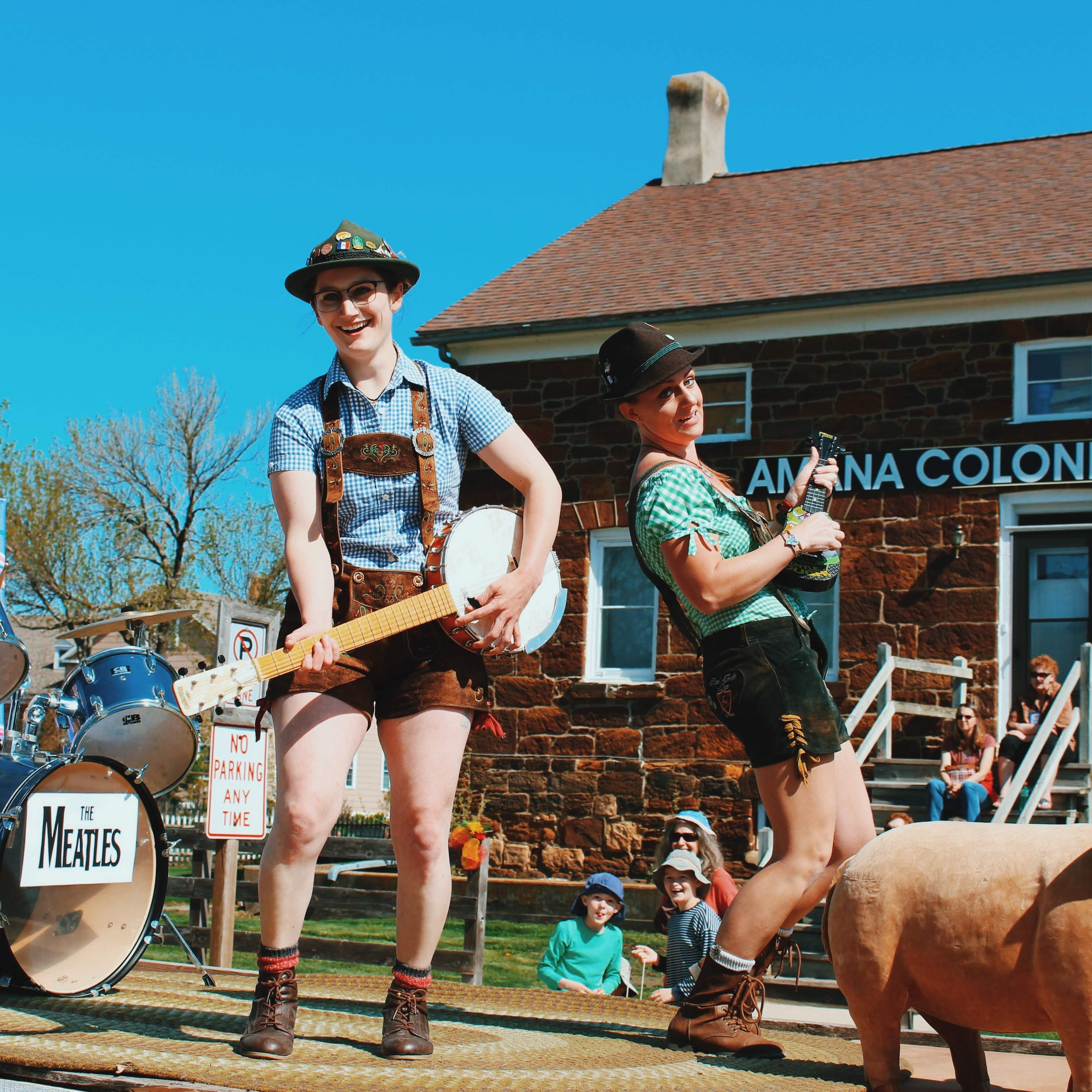 Meat Shop Maifest Float: Meatles in the Amana Colonies