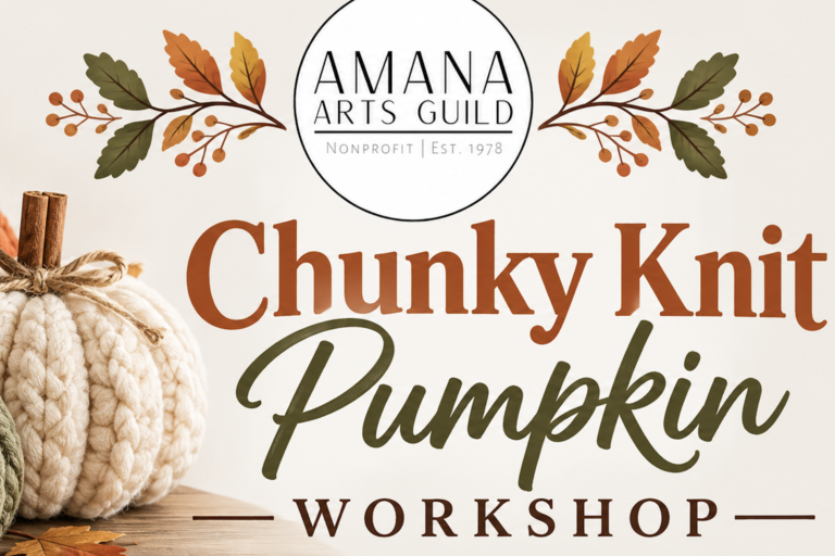 Chunky Knit Pumpkin Workshop